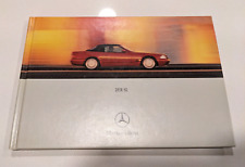R129 Mercedes-Benz SL-Class German Language HARDCOVER Brochure ***RARE*** picture