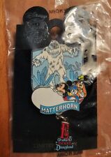 Disney Pin 27426 DLR Matterhorn E-Ticket Dangle Mickey Goofy Donald bobsleds LE picture
