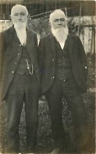 Postcard RPPC Plank Brothers long beards C-1905 Interior 23-993 picture
