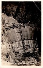 Historic RPPC of Hoover Dam Construction - Lookout Point Boulder Dam 1930s U.S. picture