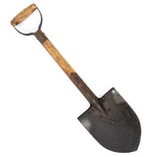 Original WWII Finnish Infantry Shovel - Metal & Wood Handle - Very similar to picture