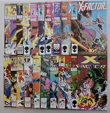 Lot of 24 X-Factor Comic Books (1986 Marvel) VF+ or better picture