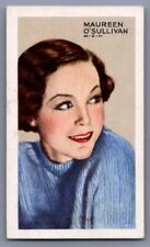 1935 Gallaher Stars Maureen O'Sullivan #25 | Original Cigarette Card picture