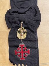 VATICAN,HOLY SEE,ORDER OF THE HOLY SEPULHRE SASH BADGE 115 x 53 mm picture