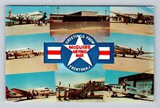 Trenton NJ- New Jersey, McGuire Air Force Base, Antique, Vintage c1958 Postcard picture