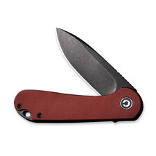 Civivi Knives Elementum Liner Lock C907A-1 D2 Stainless Steel Burgundy G10 picture