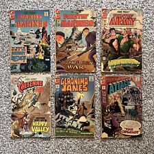 Charlton Action Comics- Lot of 6, 1972-1973 Bronze Age (Cowboy, Marines, Army) picture