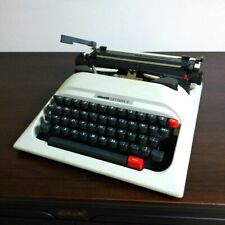 Olivetti Lettera 12 Manual Typewriter Made In Spain Rare Vintage Collectible picture
