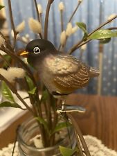 Old World Christmas Ornament Baby Robin Clip-on picture