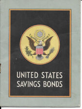 Vintage United States Savings Bonds Information Booklet picture