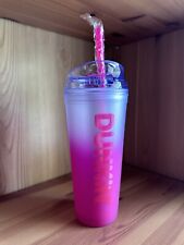 Dunkin Spring/Summer Rainbow Ombré Acrylic Tumbler - Pink picture