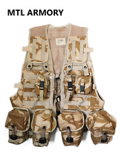BRITISH ARMY DESERT DPM MILITARY TACTICAL VEST picture
