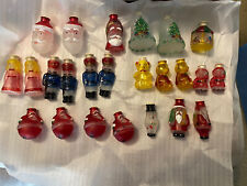 24 Vintage Old World Christmas Light Covers, Glass picture