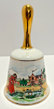 Danbury Mint Fairy Tale Bell, The Princess And The Frog #5 of 12 Bone China VTG picture