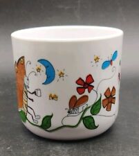 Vintage Anacapa 1987 Melamine Ware Children's Cup Colorful Butterflies Ladybug picture