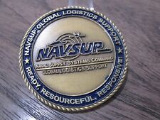 USN NAVSUP Naval Supply Systems Command RADM Challenge Coin #13U picture