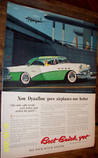1956 Buick at airport original large-mag car ad picture