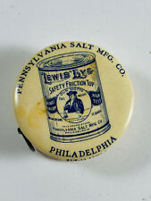 Antique Lewis Lye PA Salt Philadelphia Celluloid Advertising Measuring Tape picture