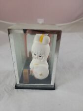 Vintage Encased Japanese Hakata Doll With Umbrella  picture