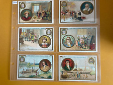 trade cards Liebig inventions I S594 full set 1899 picture