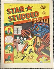 Star-Studded Comics #7 VGF POWERMAN by George R R Martin 1965 Texas Trio picture