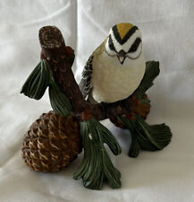 Lenox Fine Porcelain  Female  Kinglet Figurine  1995  Handcrafted ***Repaired*** picture