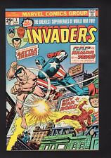 The Invaders #3 Vol. 1 1st Full Appearance of U-Man/Merrano Marvel Comics '75 FN picture