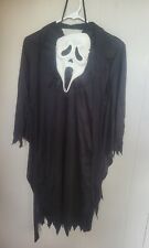 Ghost Face SCREAM Halloween Costume Robe / Mask Fun World Easter Unlimited 1997 picture