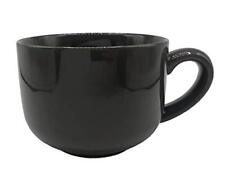 24 ounce Extra Large Latte Coffee Mug Cup or Soup Bowl with Handle - Dark Gray picture