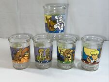 Vintage 90s Scooby Doo Welch’s Jelly Jar’s 1, 3, 4, 5, 6 Unused picture