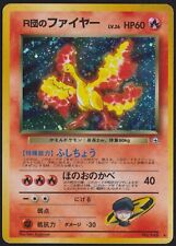 Rocket's Moltres NO. 146 POKEMON CARD JAPANESE GYM HEROES HOLO RARE WOTC picture