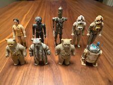 Vintage Star Wars Collection Lot of 9 Figures Loose picture