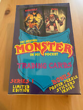1991 Original Monster In My Pocket Series 1 Limited Edition Factory Sealed Box picture