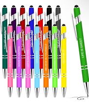 15 Pieces Inspirational Pens, Motivational Quotes Ballpoint Pen With Stylus picture