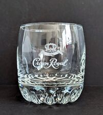 Vintage Weighted Crown Royal Low Ball Whiskey Rocks Glass picture
