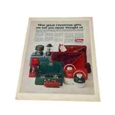 1970 Coleman Nine Great Christmas Gifts Original Vintage Print Ad picture