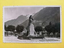 CPA 74 - CHAMONIX Haute Savoie MONUMENT to DEAD SOLDIERS for FRANCE 14-18 picture