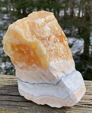Yellow Calcite Display Piece  Large  Healing Uplifting Meditation 29364E picture