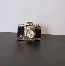 Vintage TIMEX 35 MM Camera Mini-Clock Paper Weight picture