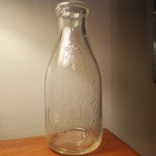 RARE  Antique Charles Pitkerwich Milk Bottle Stoneham MA picture