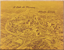 1970s Vintage Booklet A Look At Planning Atlanta GA Urban Architecture Housing picture