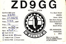ZD9GG QSL Card--Gough Island--1978 picture
