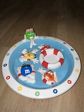 Vtg M&M’s Summertime Swimming Pool Candy Dish 1995 Ms. Green Introduction RARE picture