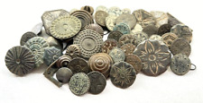 HUGE Dug Spanish military colonial button lot #2 - conserved St. Augustine READ picture