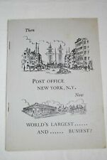Vintage USPS NYC Pamphlet  Circa 1969 Publication GPO 960-951  picture