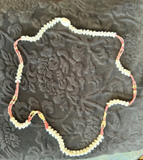 Niihau shell lei necklace, 40