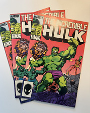 INCREDIBLE HULK #314 -  MARVEL COMIC BOOK  - Lot of 3 picture