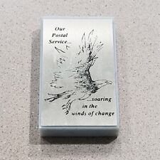 Vintage Postal Marble Award- Our Postal Service Soaring In The Winds Of Change picture