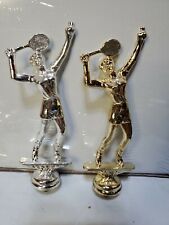 2 X-large GOLD Silver METAL Female 6