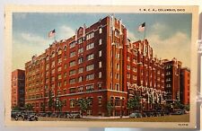 New Y.M.C.A. Building Columbus Ohio OH YMCA Postcard Curt Teich picture